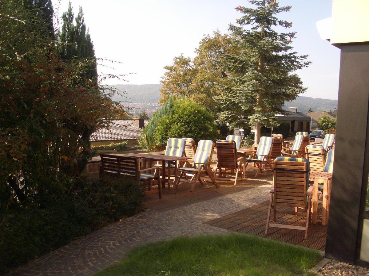 Wohlfuehlhotel "Waldcafe Jaeger" Bad Driburg Exterior photo